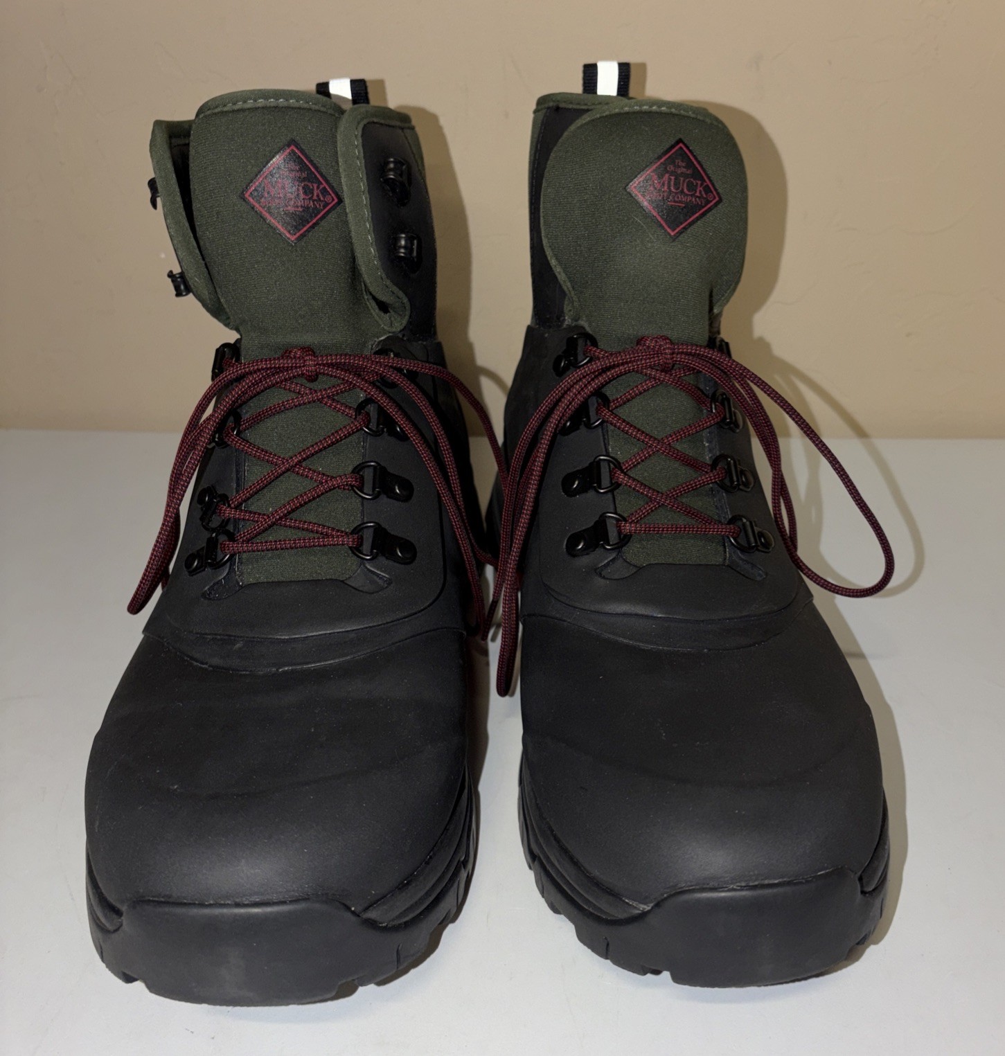 Muck Boots Men’s Apex Lace Up Boot Size 13 3mm Neoprene Waterproof
