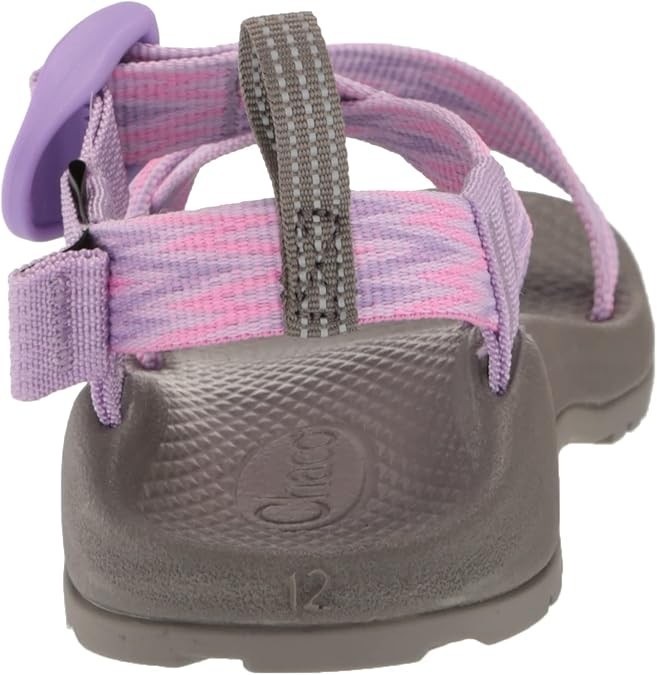 Chaco Z1 Ecotread Kids Sandal Adjustable Strap Purple Rose Size 12 Big Kid