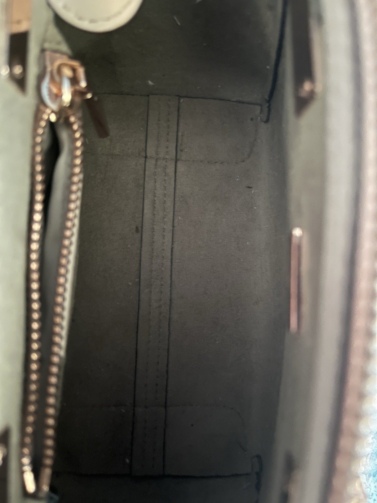 Michael Kors Soft Pink Nolita mini Top Handle Zip Detachable Crossbody Rose Gold