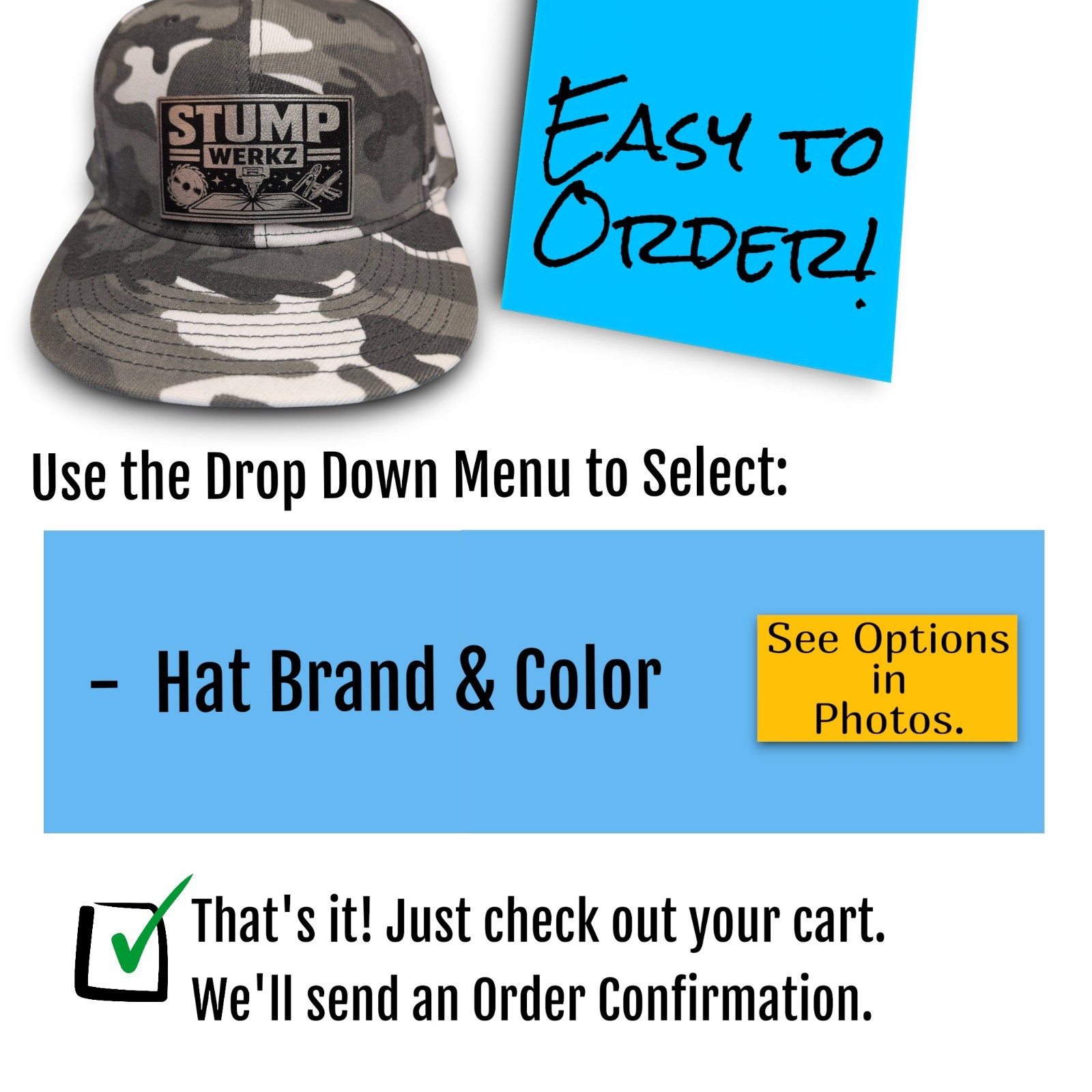 Custom Hat Trucker Baseball Cap Richardson Leather Patch Funny F-CAW-F Crow