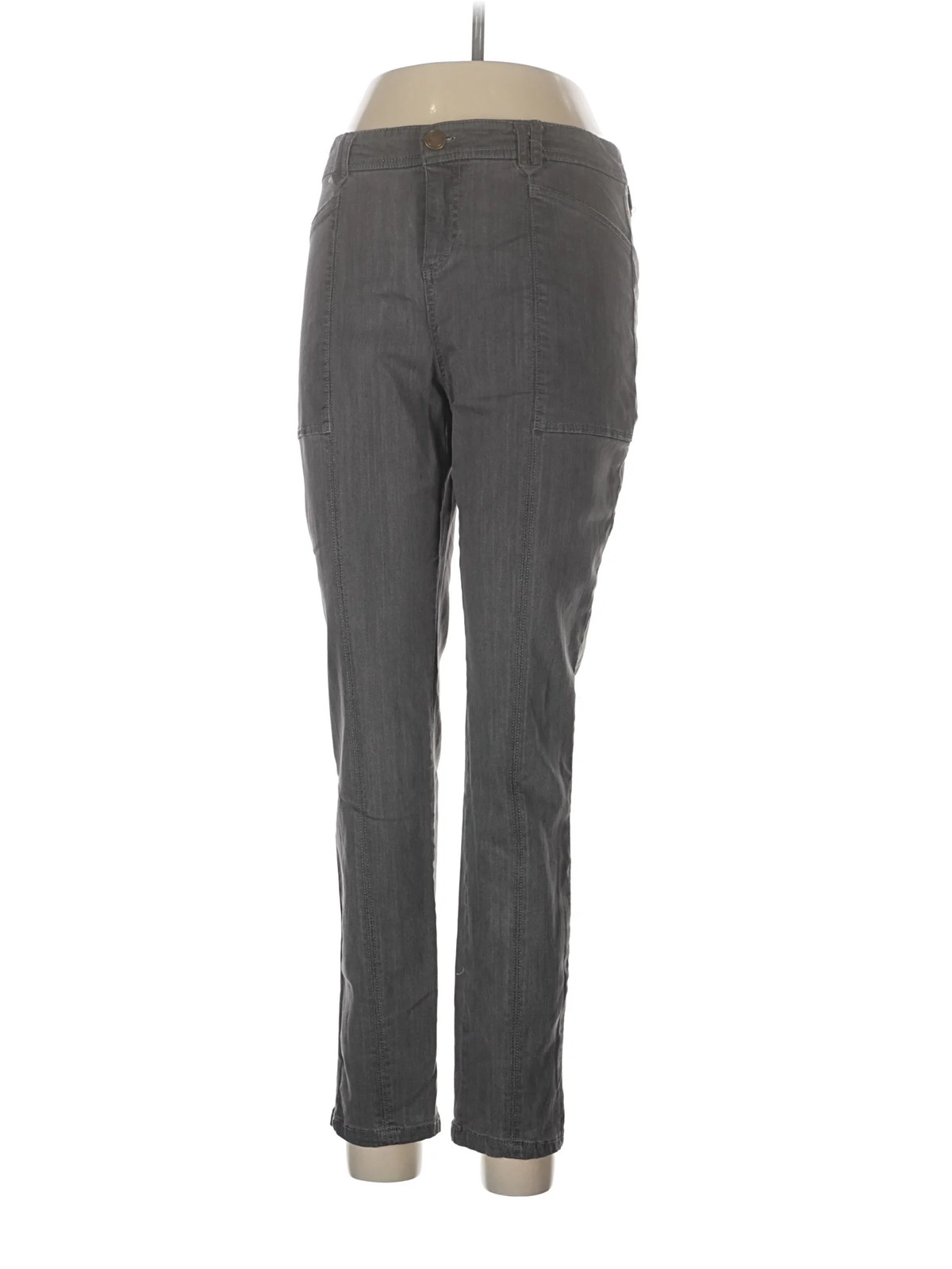 Natural Reflections Women Gray Jeggings 10