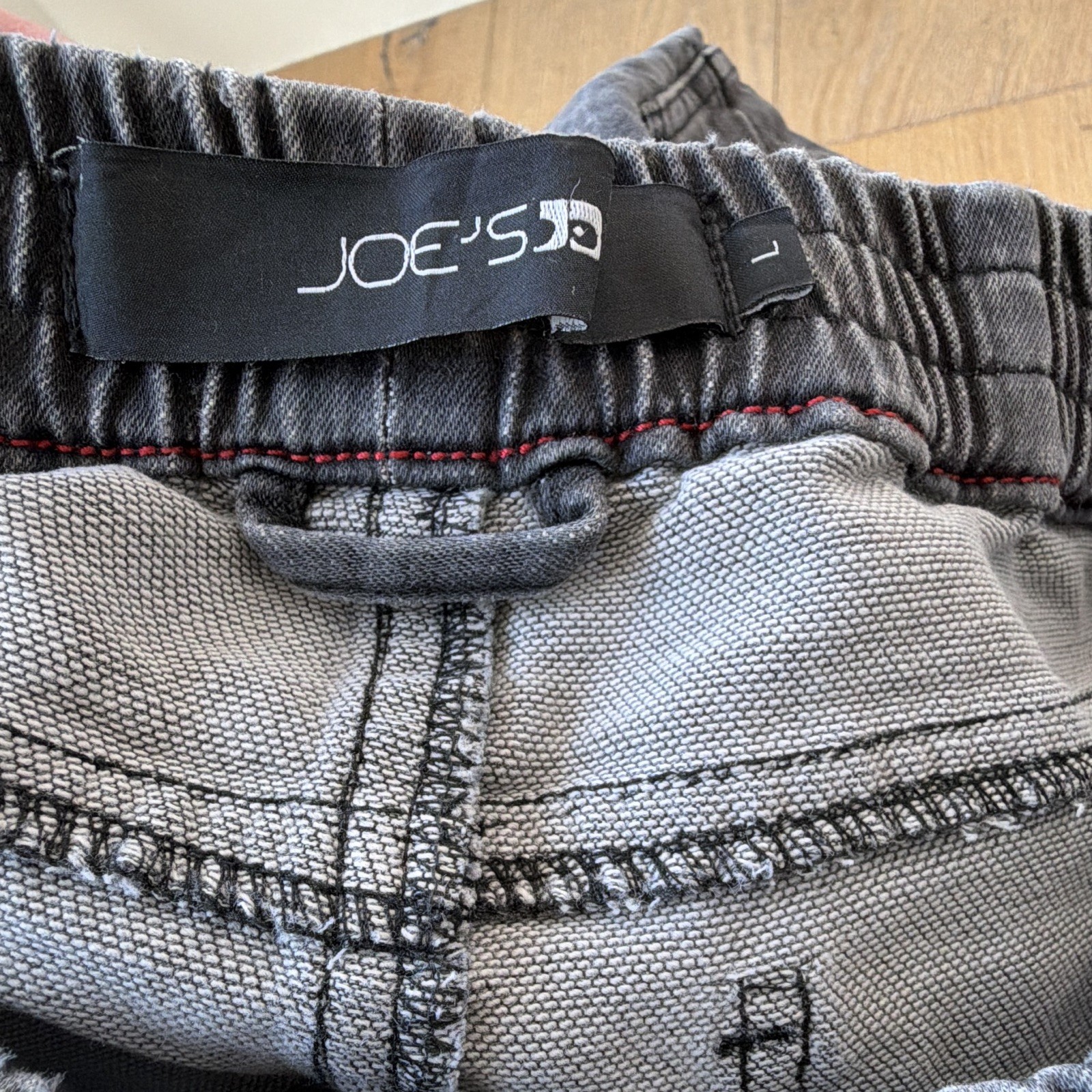 JOE’S Teens Gray Bermuda Shorts L Cotton Blend 10in Inseam Pockets