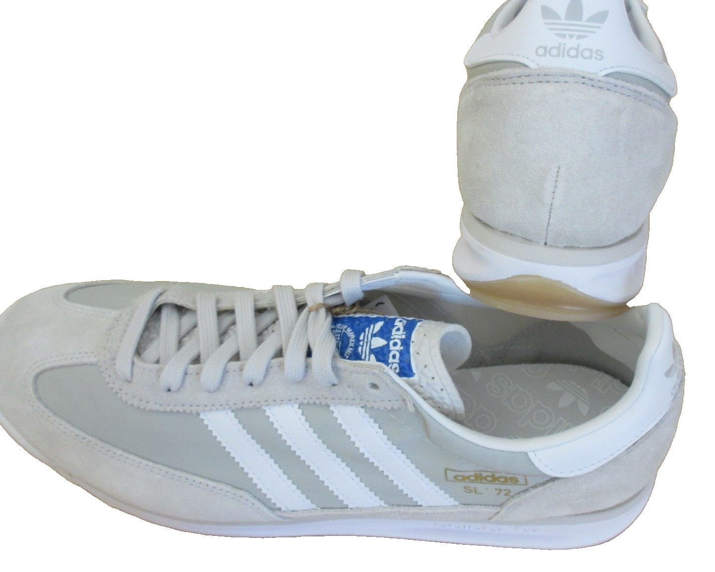 Adidas Men’s SL 72 RS Sneakers Grey One Cloud White Crystal JI1281