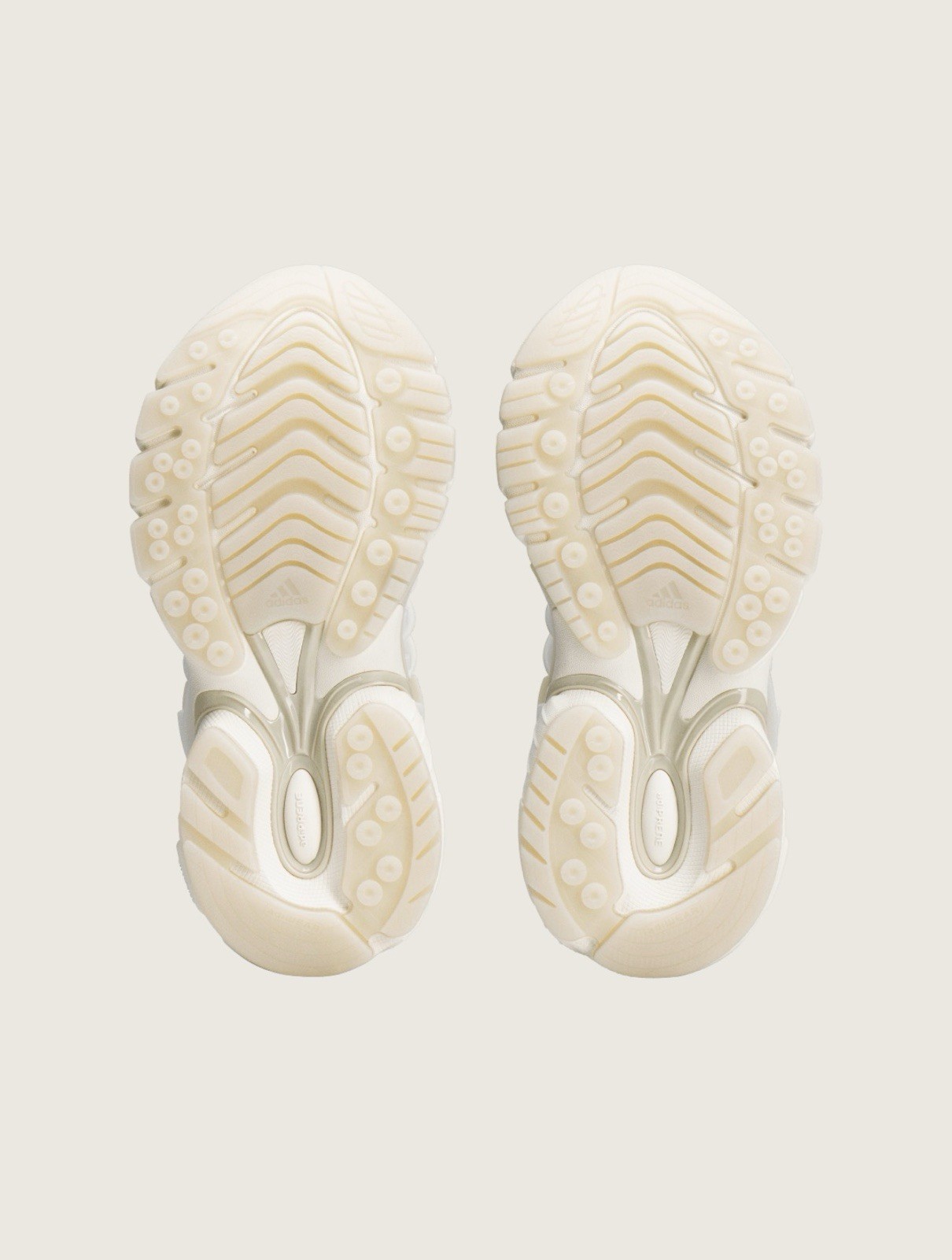 Size 12.5 – PW Adidas Adistar Jellyfish – Chalk White Off White, Bliss – PRESALE