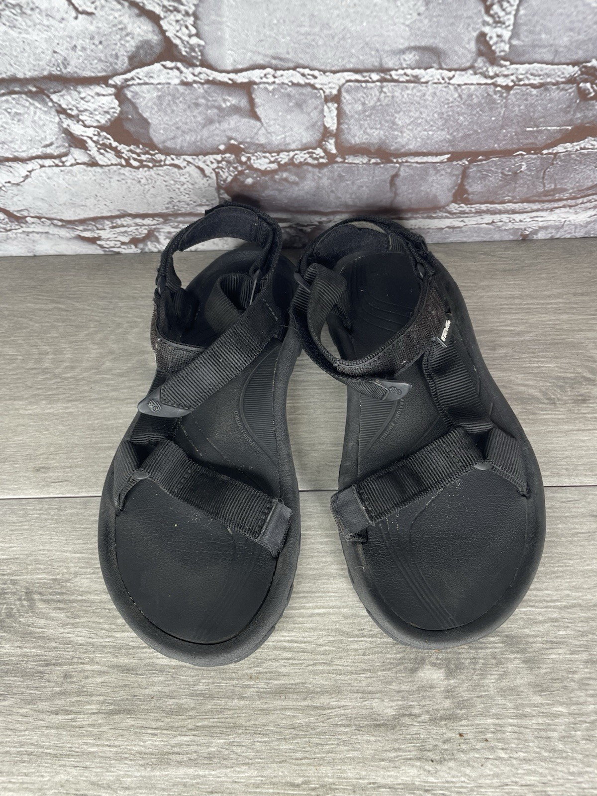 TEVA Hurricane Xlt2 Black EVA Foam Midsole Rugged Rubber Sandals Women 8M US/39