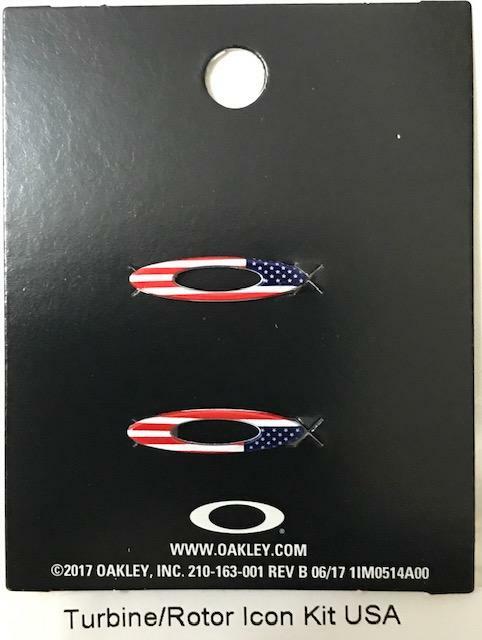 Oakley Interchangeable Icons Turbine Turbine Rotor Double Edge assorted colors
