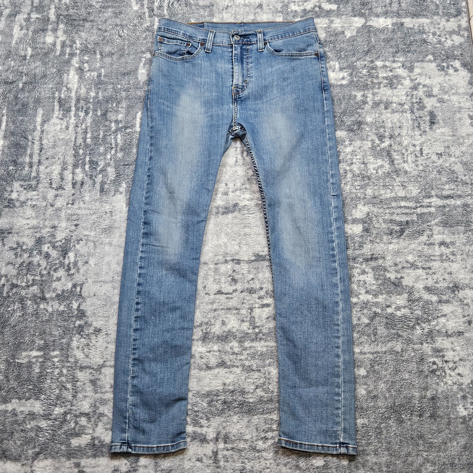 Levi’s 510 Jeans Mens Size 32×32 Blue Cotton Blend Denim Skinny Leg Workwear