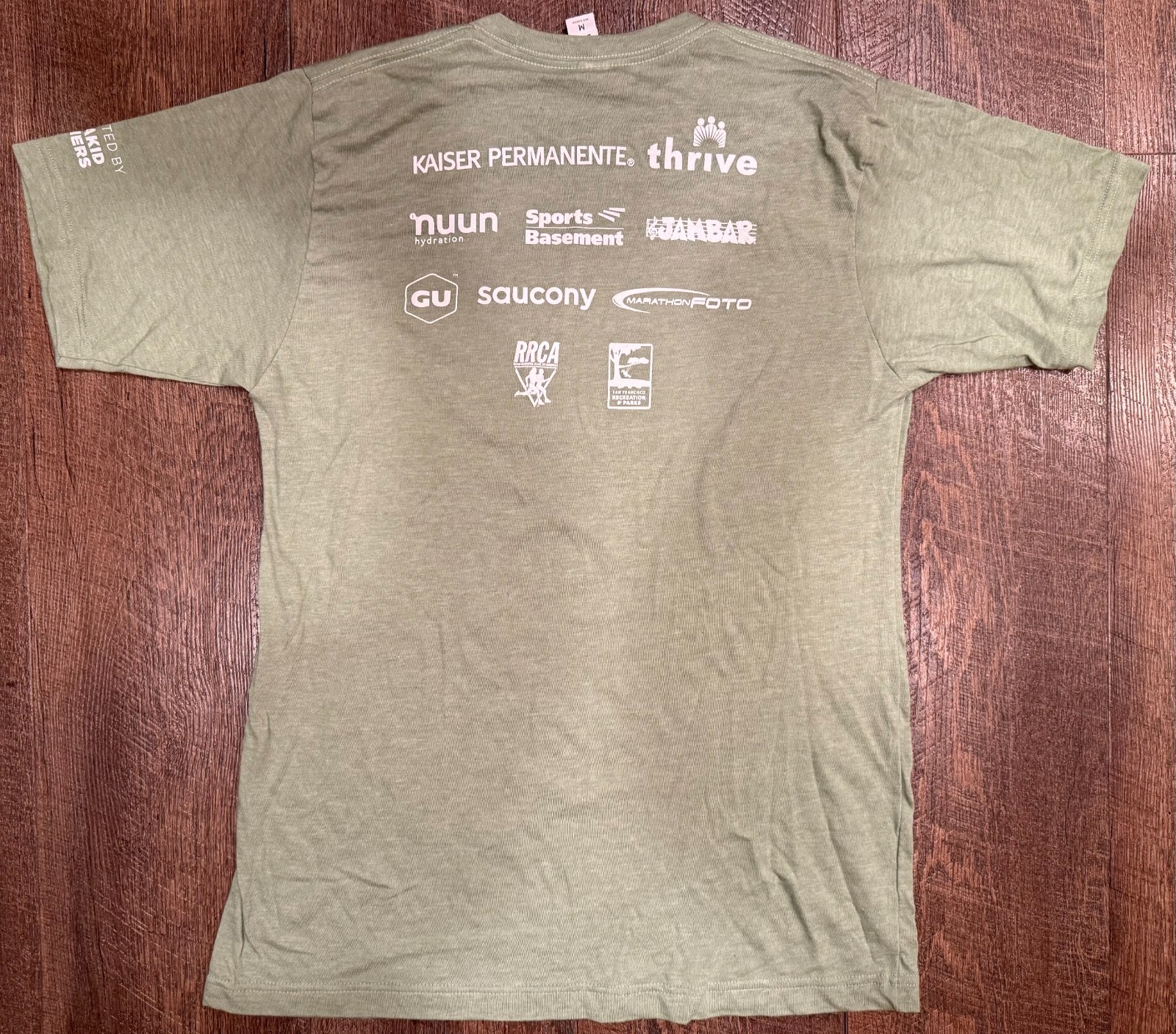 New 2023 KPSF Kaiser San Francisco Half Marathon 10k 5k Men’s M Race T-Shirt
