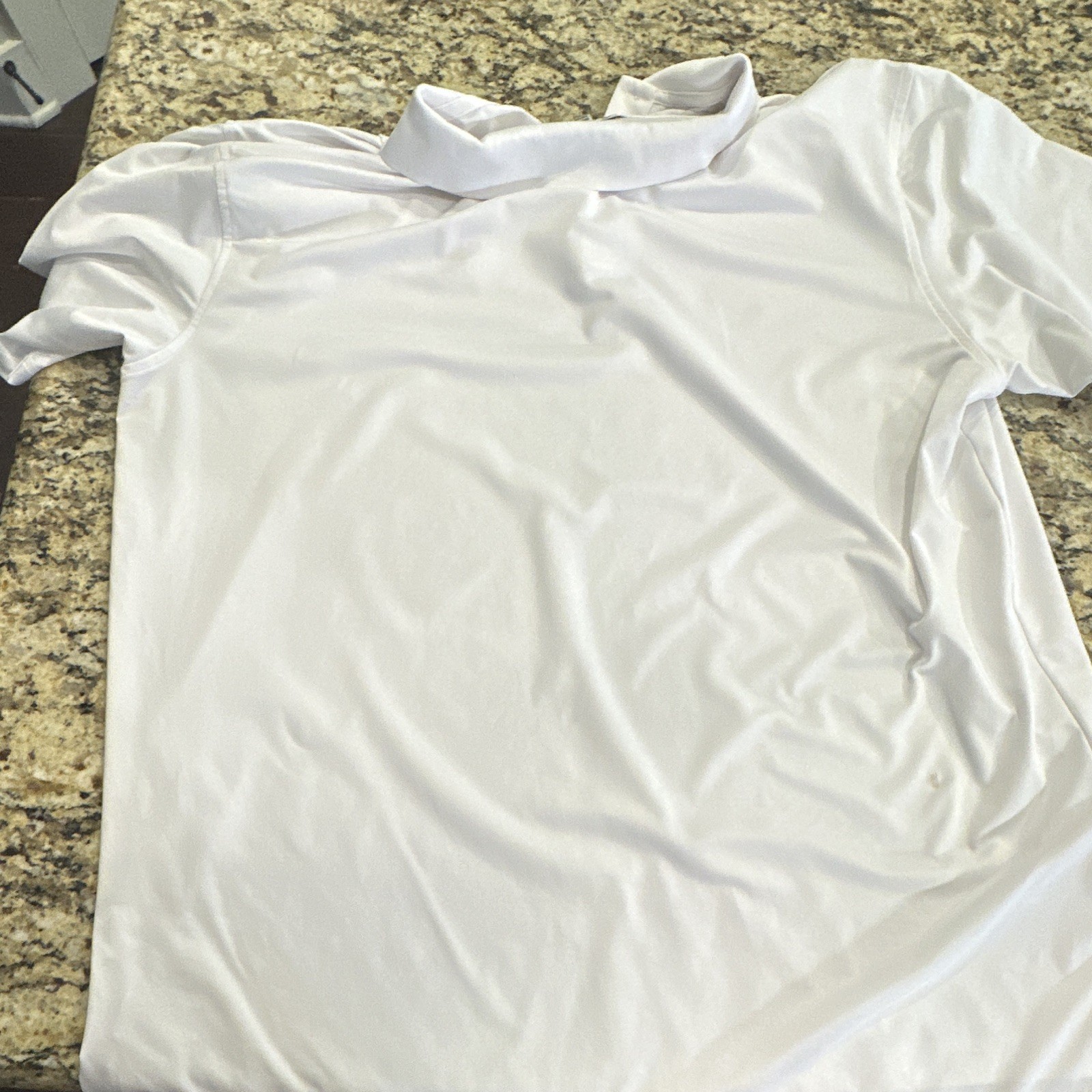 Peter Millar Polo Summer Comfort PGA White Collared Shirt Men’s Size XL
