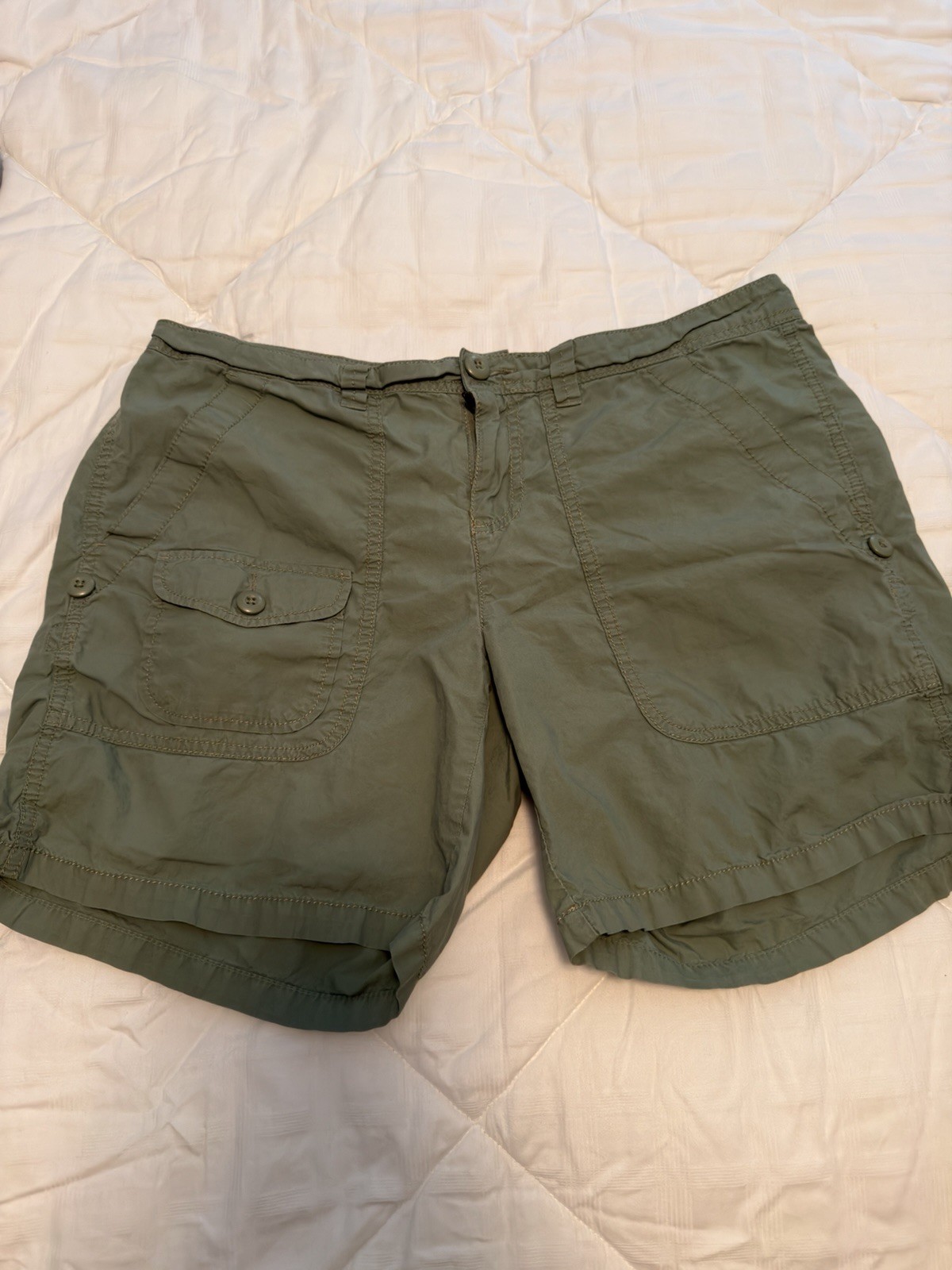 Polo Jeans Company Women’s Green Cargo Shorts