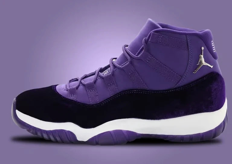 NEW Jordan 11 “Purple Rain” For Prince Men’s Size US 7-12