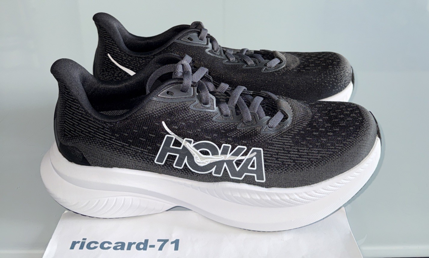 Hoka One One Womens Mach 6 1147810 BWHT Running Shoes Sneakers Size 7B