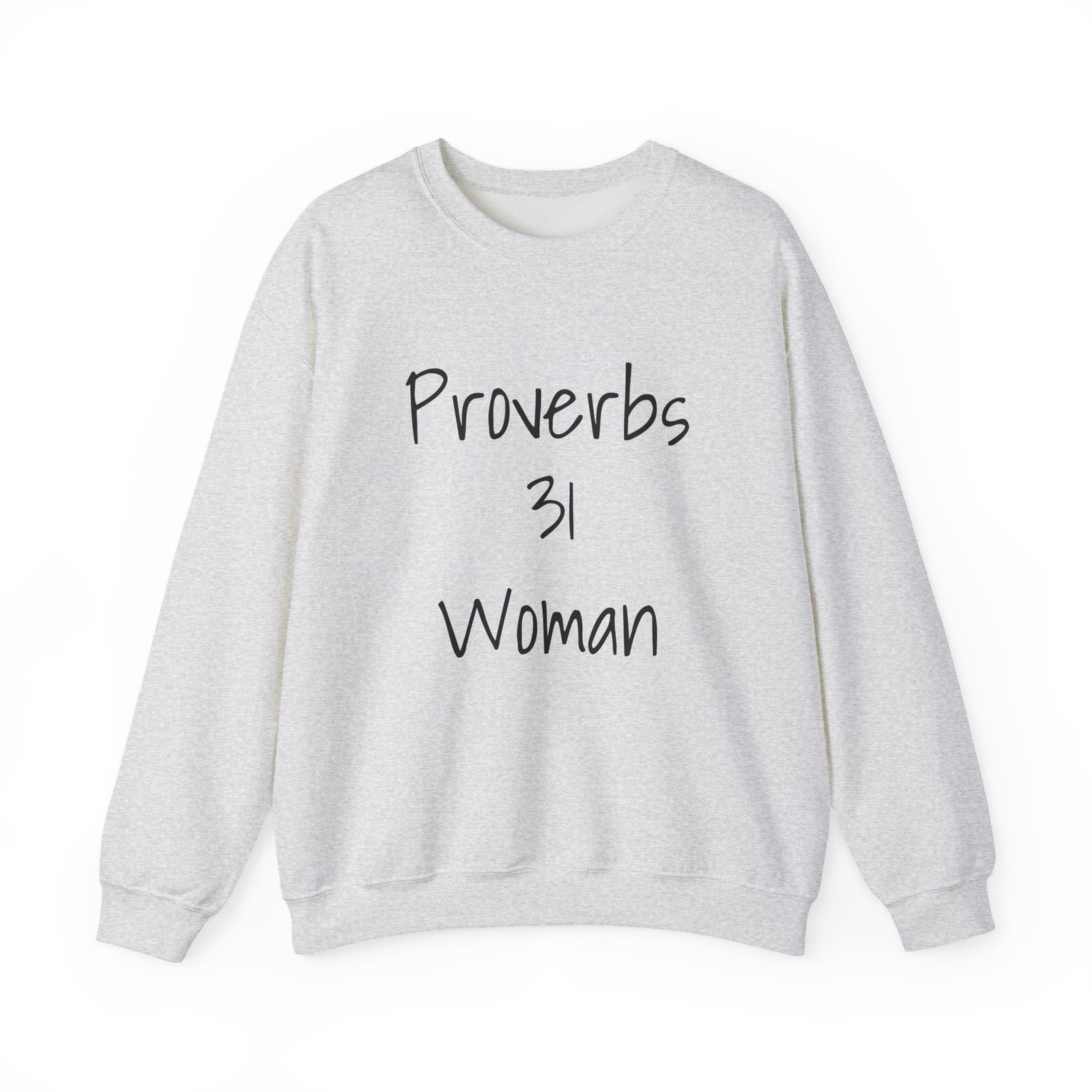 Faith Quote Woman Crewneck Sweatshirt Comfortable For Any Season Gift For Mom