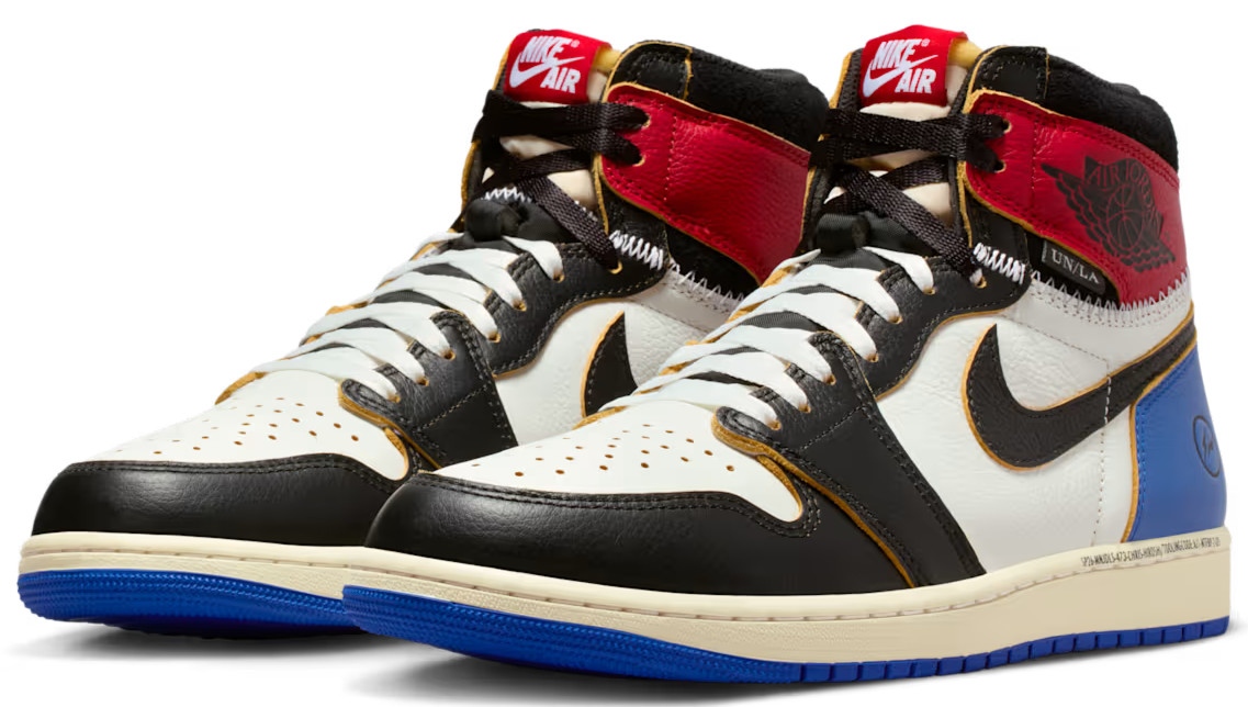 Air Jordan 1 Retro High OG SP Fragment x Union LA IO7847-002 Size 9