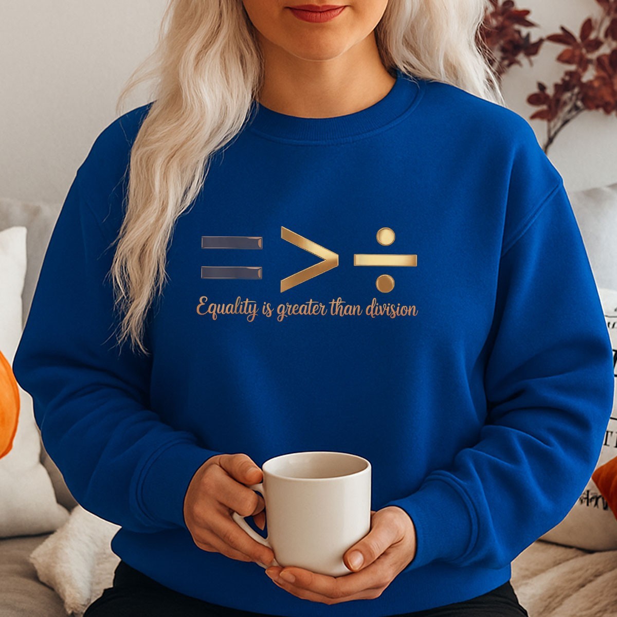 Equality is Greater Than Division Shirt – Melanin Justice BHM Tee Gift Idea