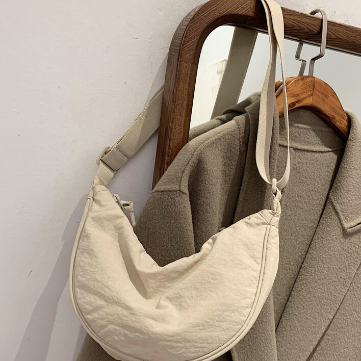 Womens Crescent Crossbody Bag Sling Shoulder Bag Purse Casual Dumpling Bag Gift
