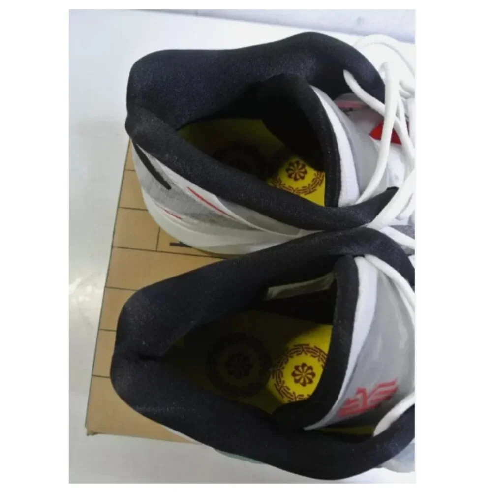 Nike Kyrie 8 DJ6017-100 Black White Red- Basketball Shoes Mens Size 13