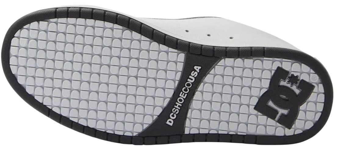 DC Court Graffik SQ Shoe – White / Black / Black – New