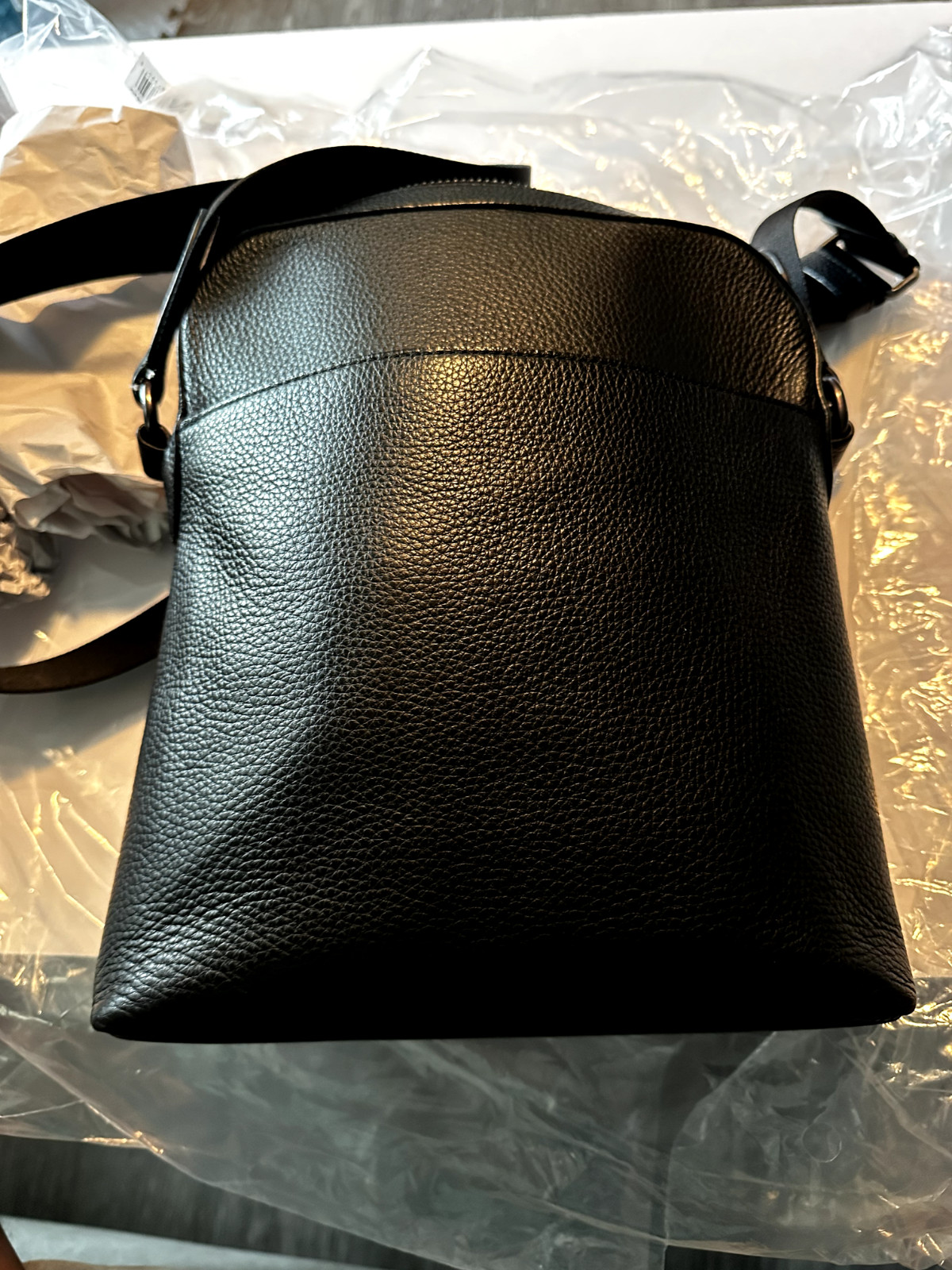 Coach Houston Men’s Crossbody Leather Flight Bag – Great condition