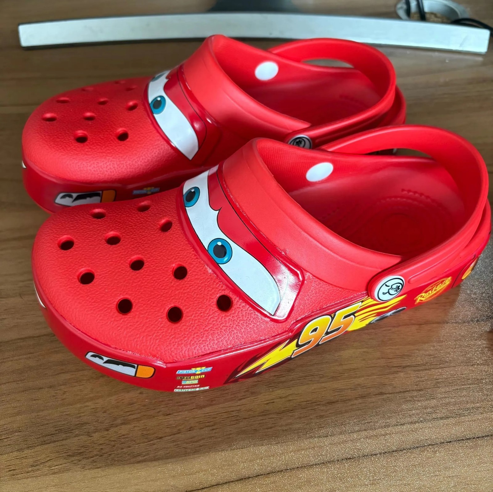 Disney Pixar Cars Lighting McQueen Crocs Men/Women Multiple Sizes No LightUp