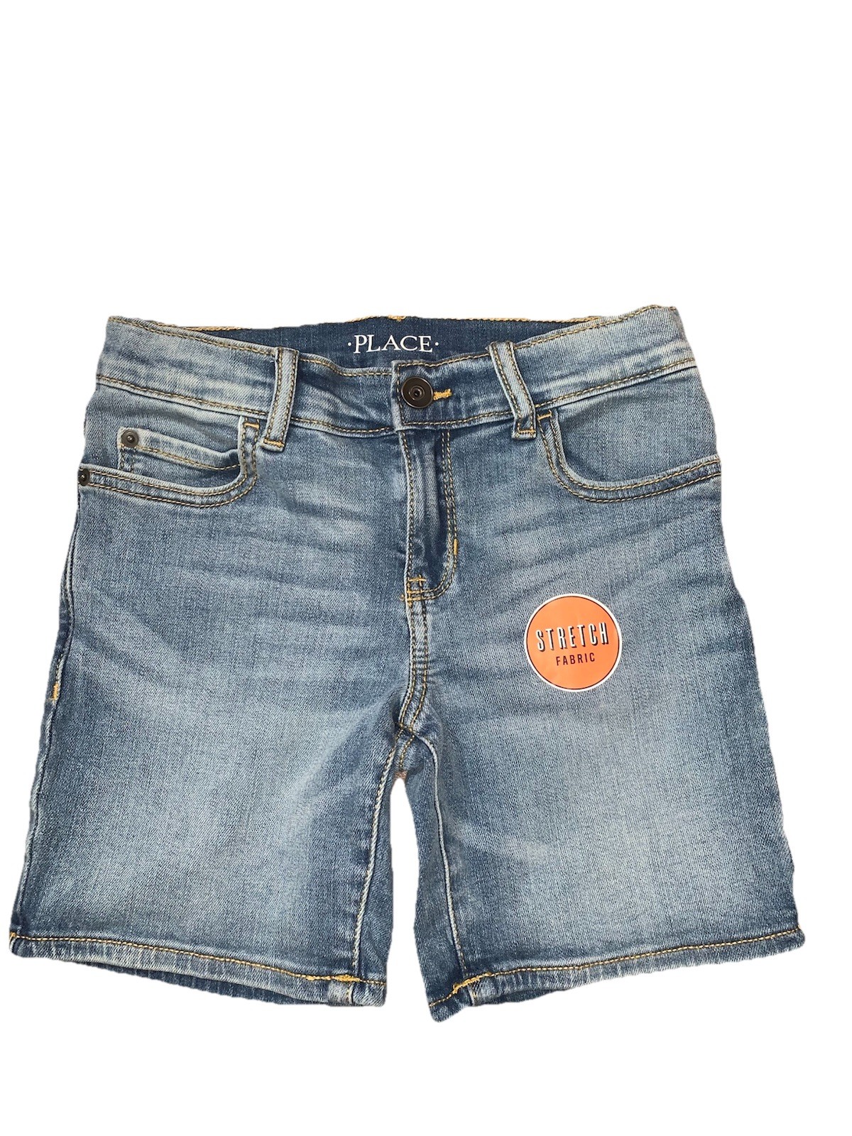 The Children’s Place Denim Shorts Boys Size 7 Reg Light Blue Kids Stretch Casual