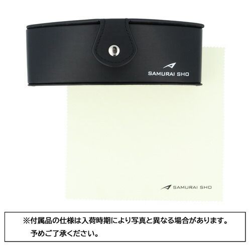 SAMURAI SHO Eyewear SS-T131 col.1 57mm Silver Made in Japan 2026 Samurai Sho Bus