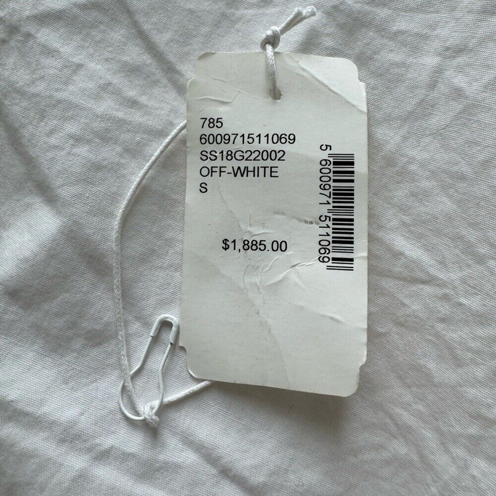 Celebrity Worn $1885 Each x Other white genuine leather moto jacket ribbon small