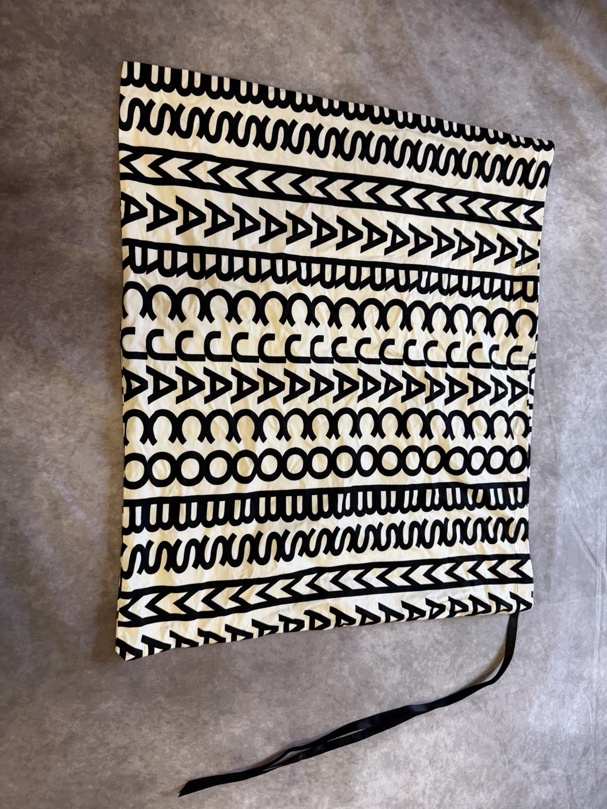 Authentic Marc Jacobs Large Monogram Dust Bag Only Black White 26” x 22”
