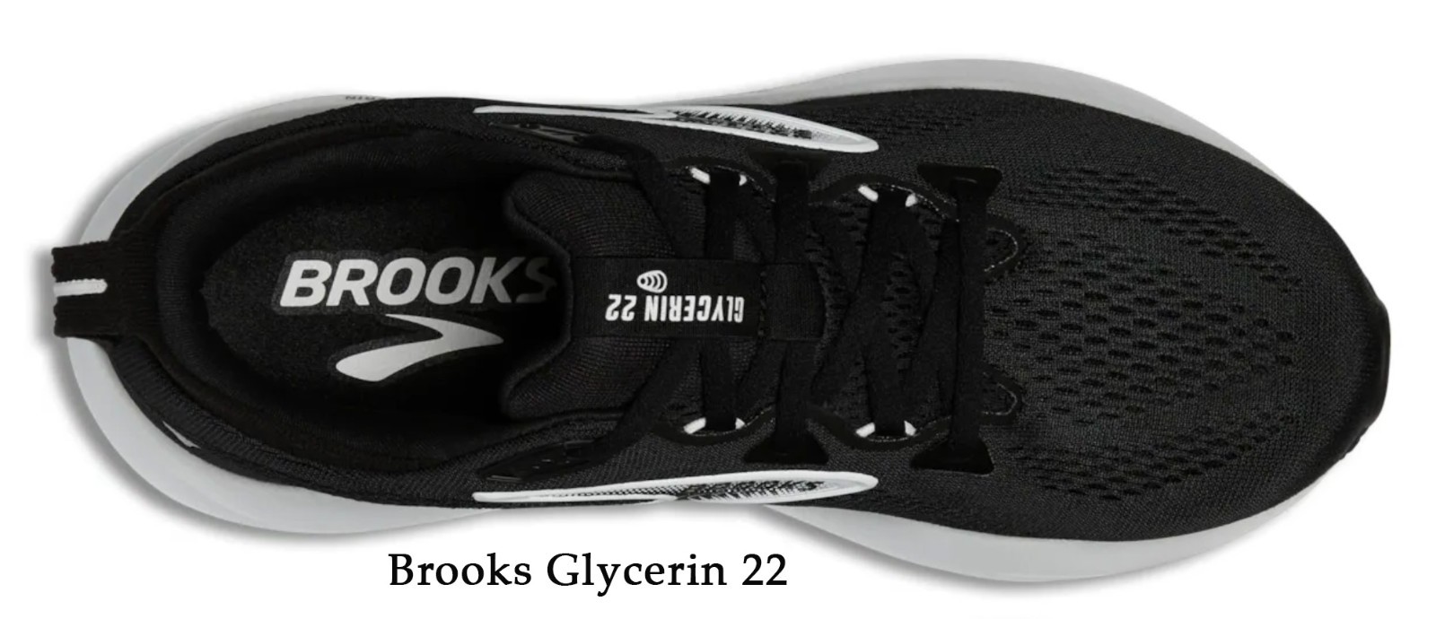 Brooks Glycerin 22 Mens Black/Grey/White, Multiple sizes and widths, New In Box