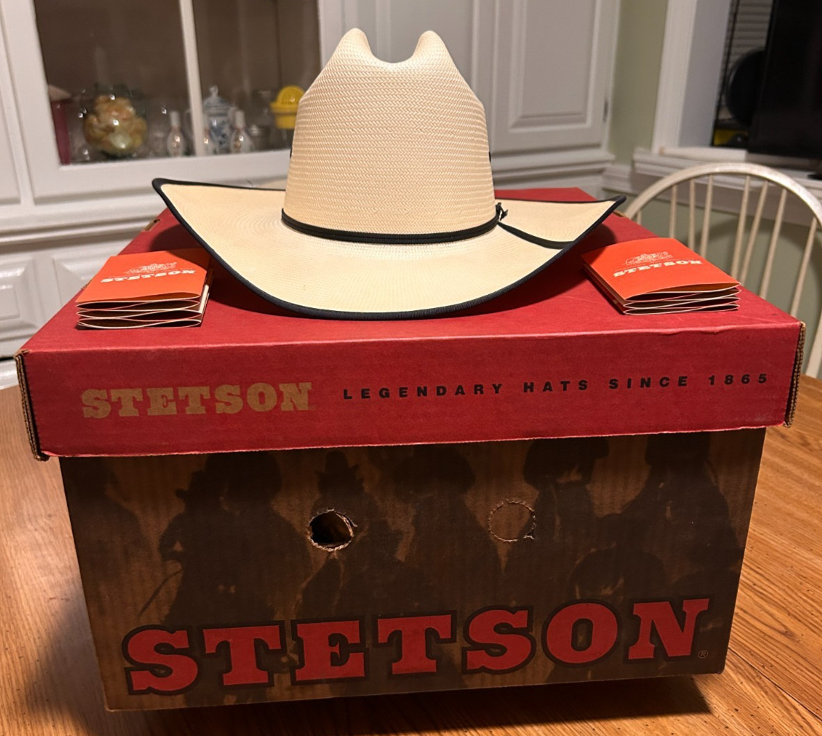 Stetson Cowboy Hat 6 7/8