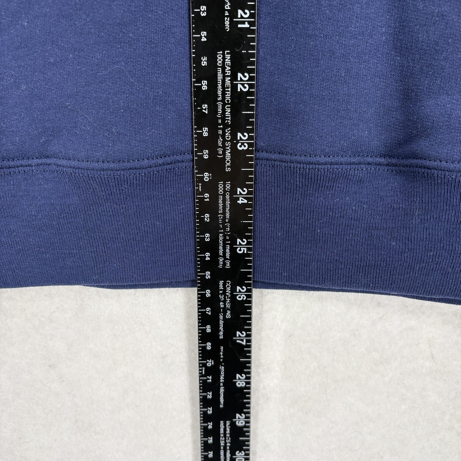 Champion Powerblend Hoodie Mens Large Blue Fleece Pullover Kangaroo Pocket NWT