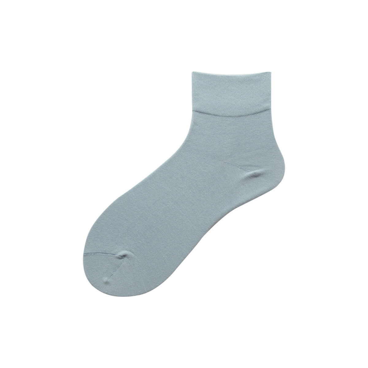 5 Pairs Ladies Breathable Odor-proof Solid Color Cotton Leisure Socks