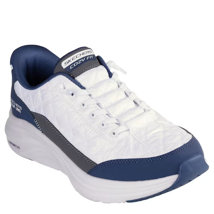 SKECHERS MENS SLIP-INS CONTOUR FOAM- COZY FIT RUNNING SHOE WIDE WIDTH