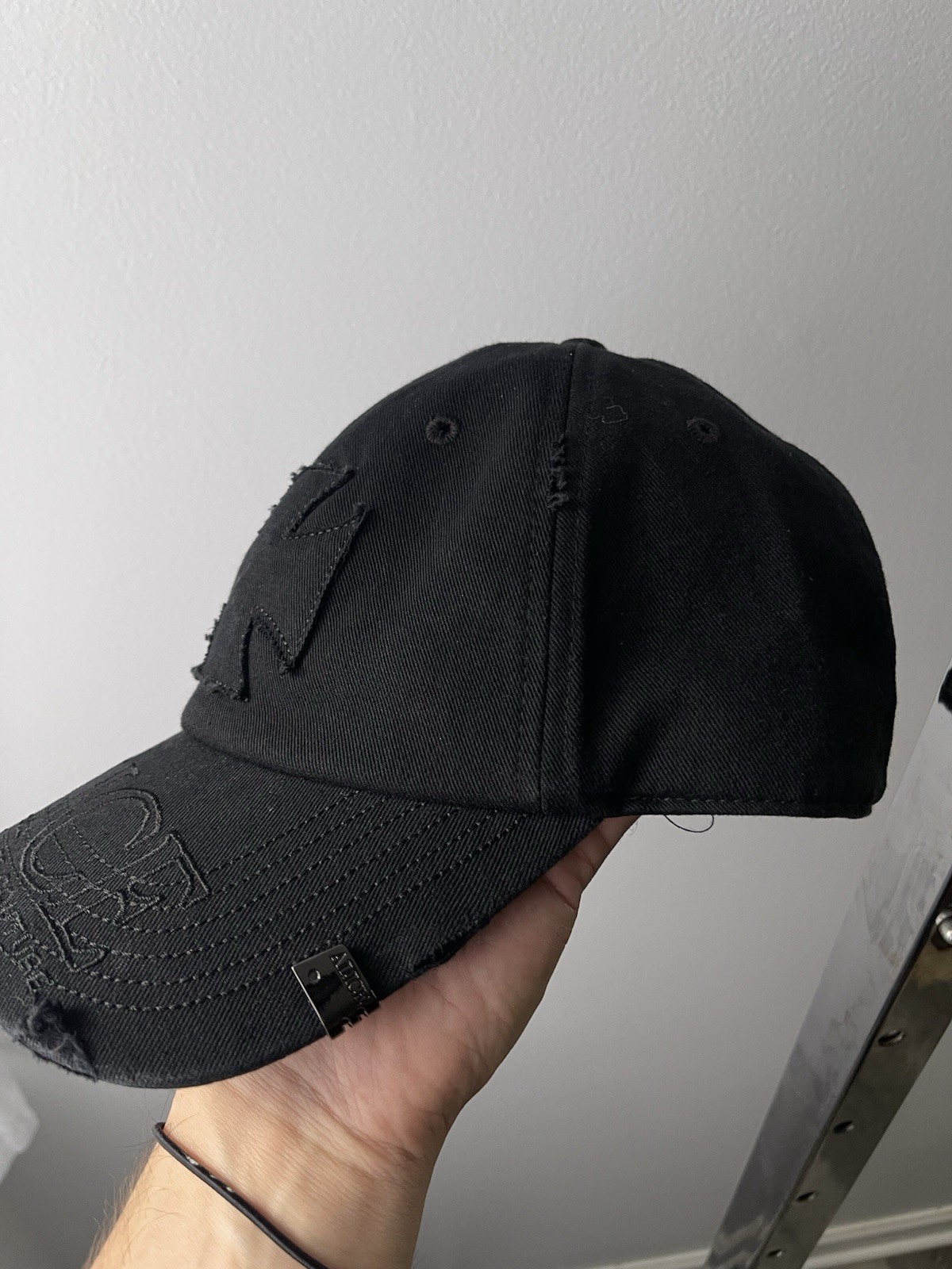 Alice Hollywood Punk Black Cap With Metal Accents Tokyo Edition