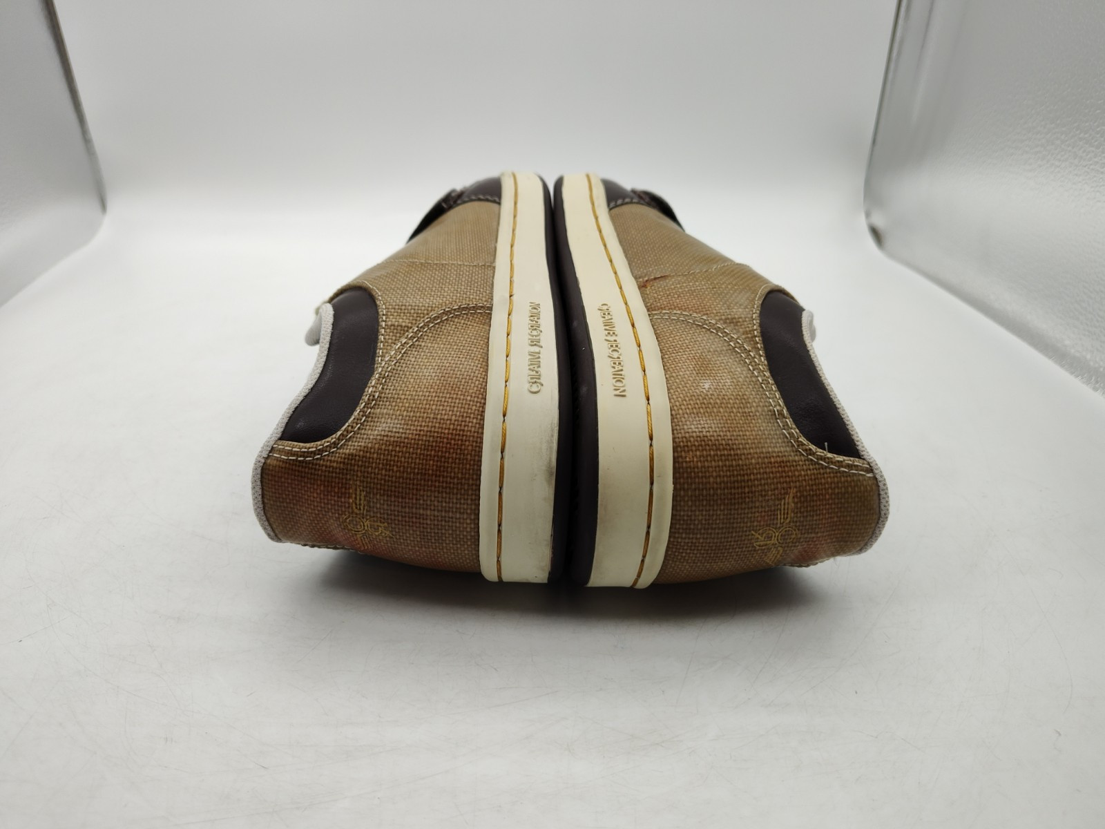 Creative Recreation-Cesario Lo Waxed-TAN & BROWN Shoes-CR4LO10-Men’s Size 8-NICE