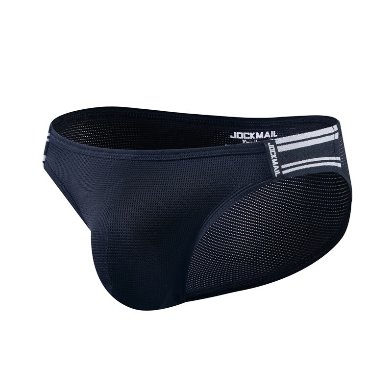 NEW JOCKMAIL Men’s Quick Drying Sports Fitness Briefs Mesh Breathable Underwear