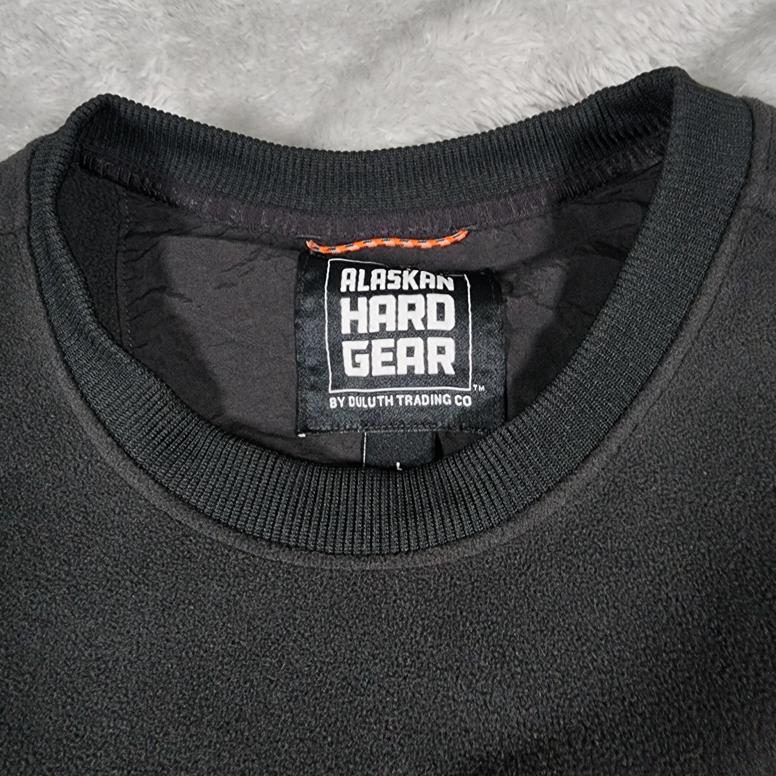 Alaskan Hardgear Sweater Mens Large Fleece Pullover Zip Pocket Hiking Outdoor