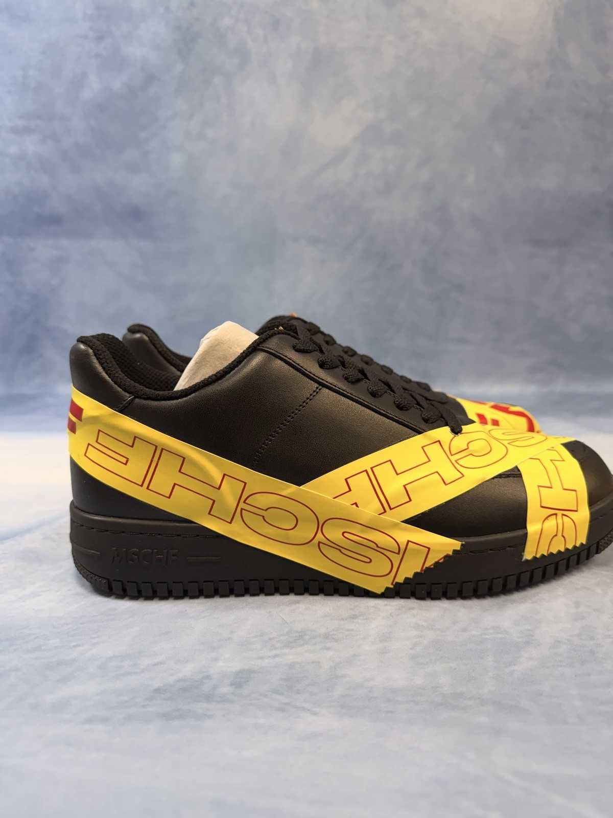 MSCHF-007 TAP 3 MSCHF X Men’s Shoes Black Yellow Size 8 NEW