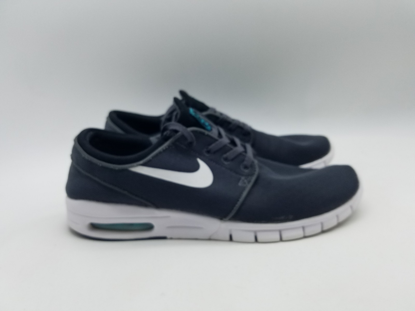 Nike SB Stefan Janoski Max Men’s Size 10.5 Sneakers Dark Gray Gamma Blue