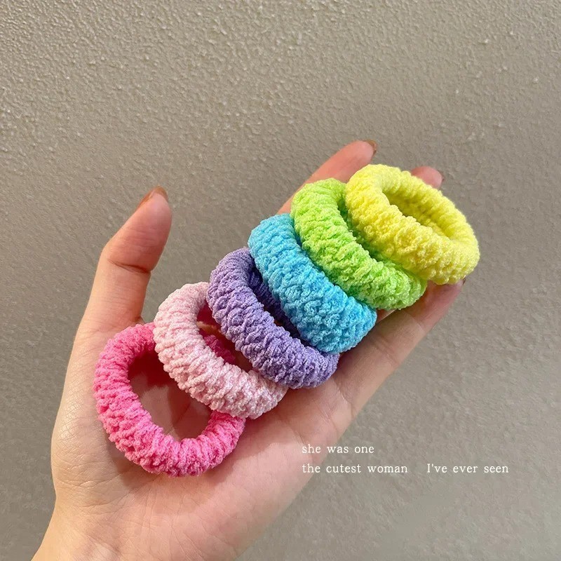 6pcs of Upgraded Wide And Thick Hair Ties, Fashionable for Ponytails And Buns