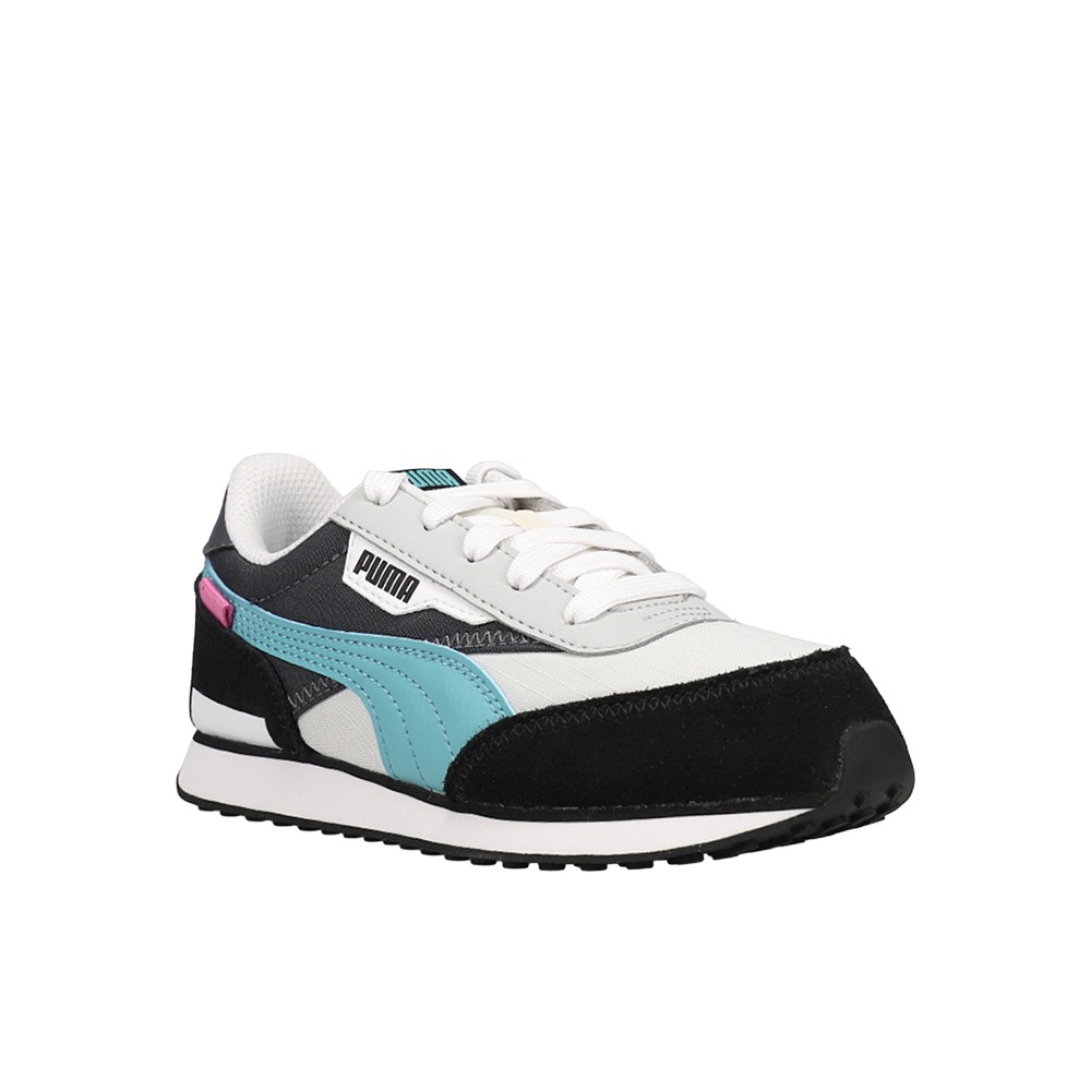 PUMA Future Rider Play On Lace Up Toddler Girls Black, Blue, White Sneakers Cas