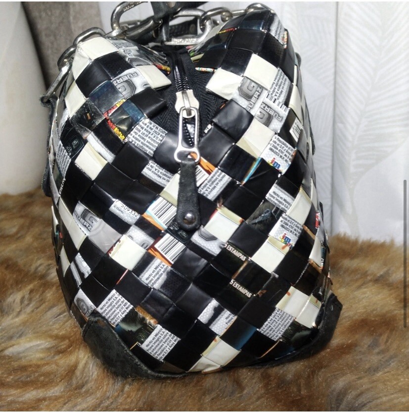 Nahui Ollin Handcrafted Woven Tote Bag Mexican Artisan Boho Purse