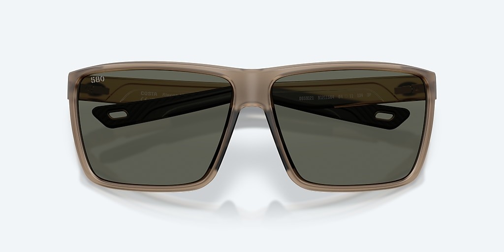 Costa Del Mar Rincon II Matte Brown Smoke/Gray 580G Polarized 64 mm Sunglasses