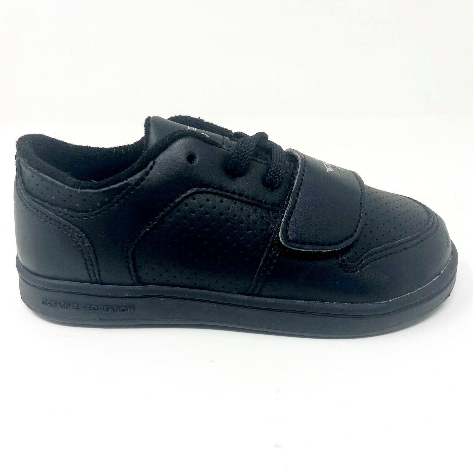 Creative Recreation Cesario Lo Black Black Toddler Casual Sneakers