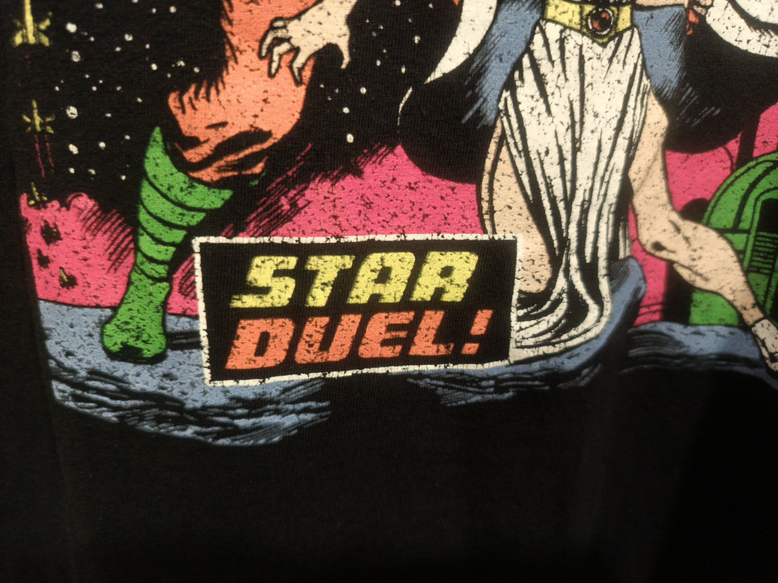 Star Wars Comic Promo TShirt Adult L Black Mad Engine Luke Skywalker Darth Vader