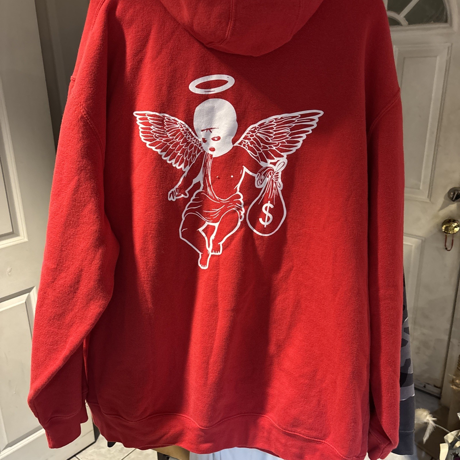 Hustle daily Red XXL Hoody!