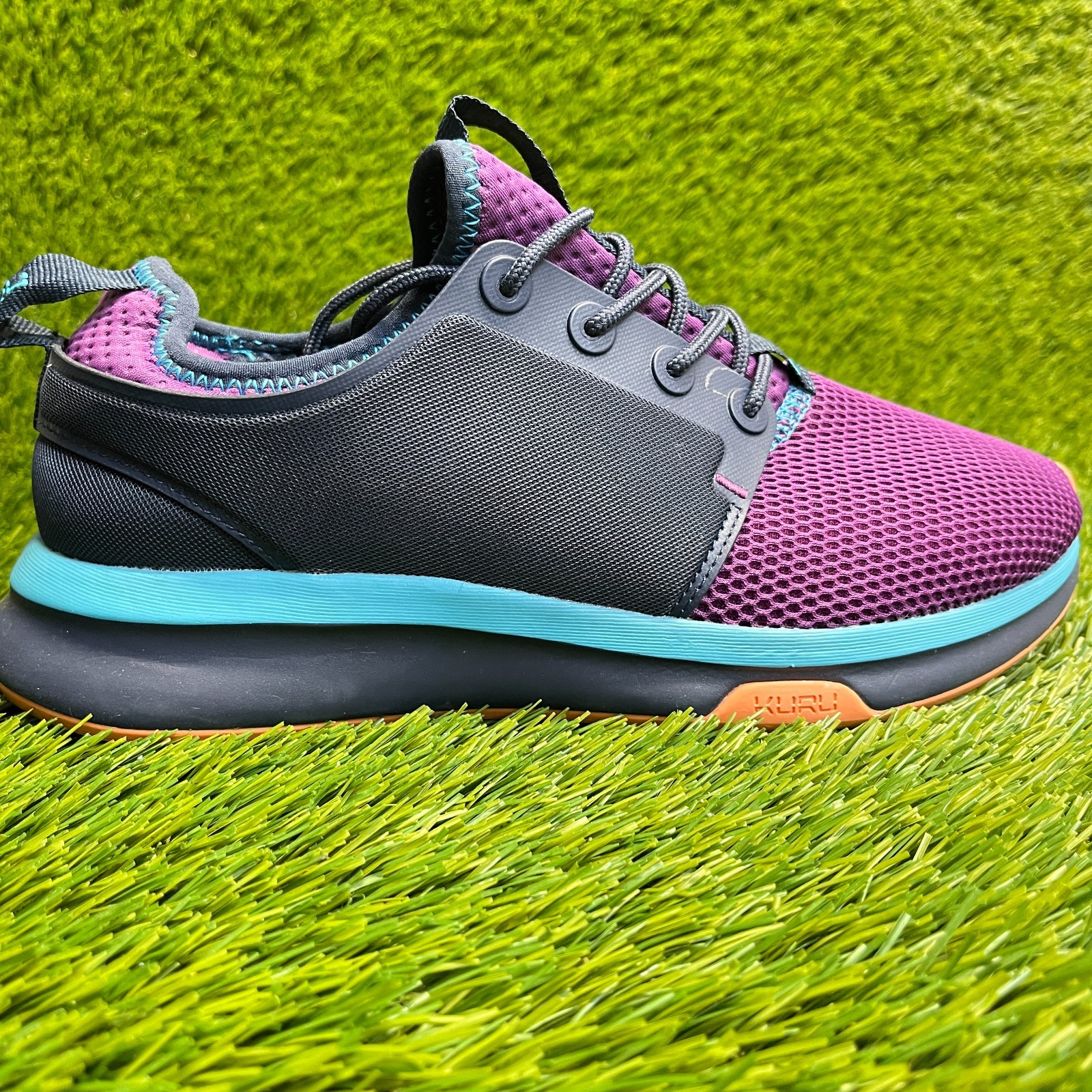 Kuru Atom Womens Size 8D Purple Blue Athletic Running Walking Shoes Sneakers