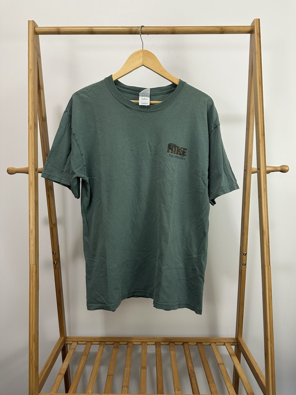 VTG Hiker Wisdom Guide Hiking Camping Outdoor Nature T-Shirt Size L