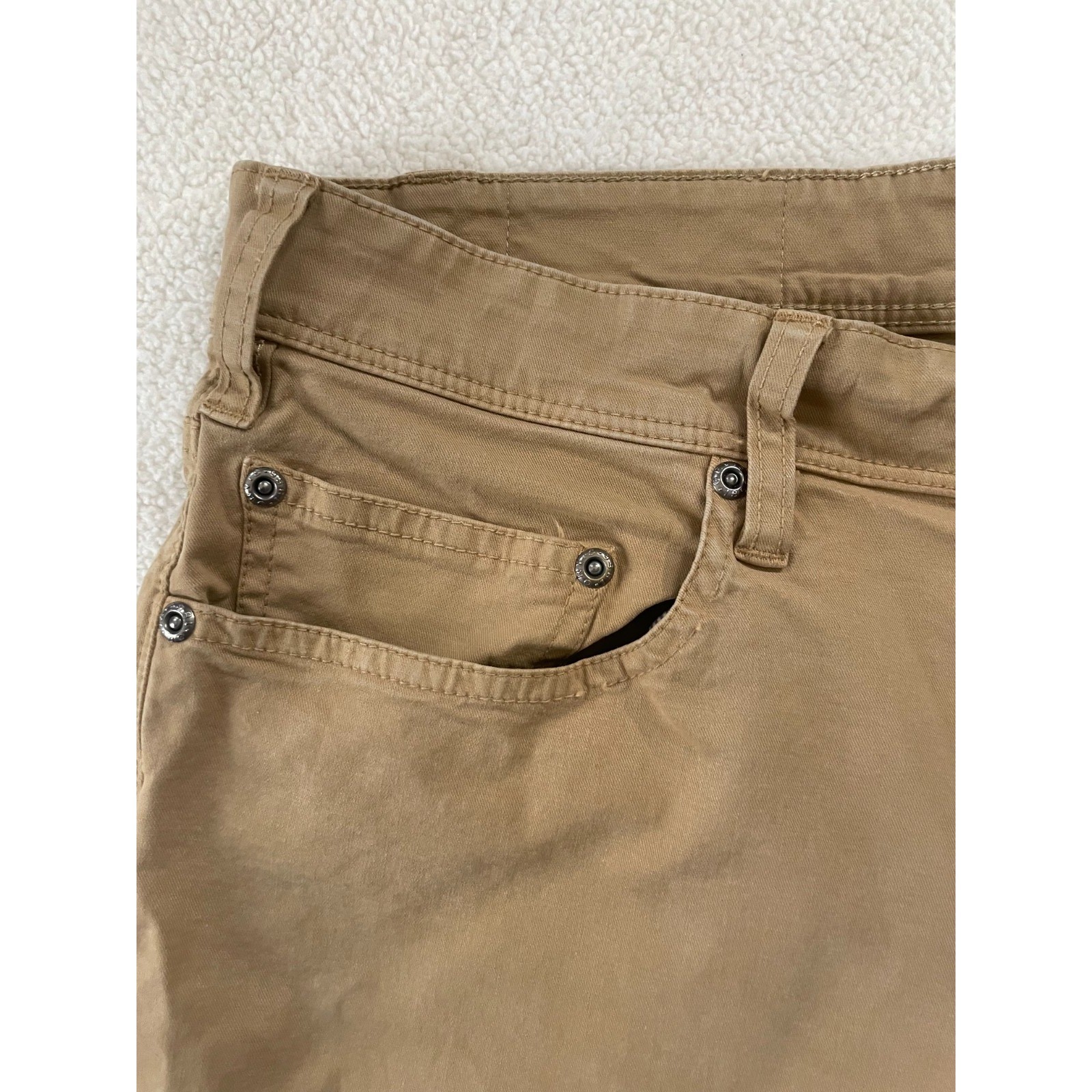 Orvis Pants 1856 Men’s 40×30 Stretch Heavy Twill 5 Five Pocket Tan Desert Khaki