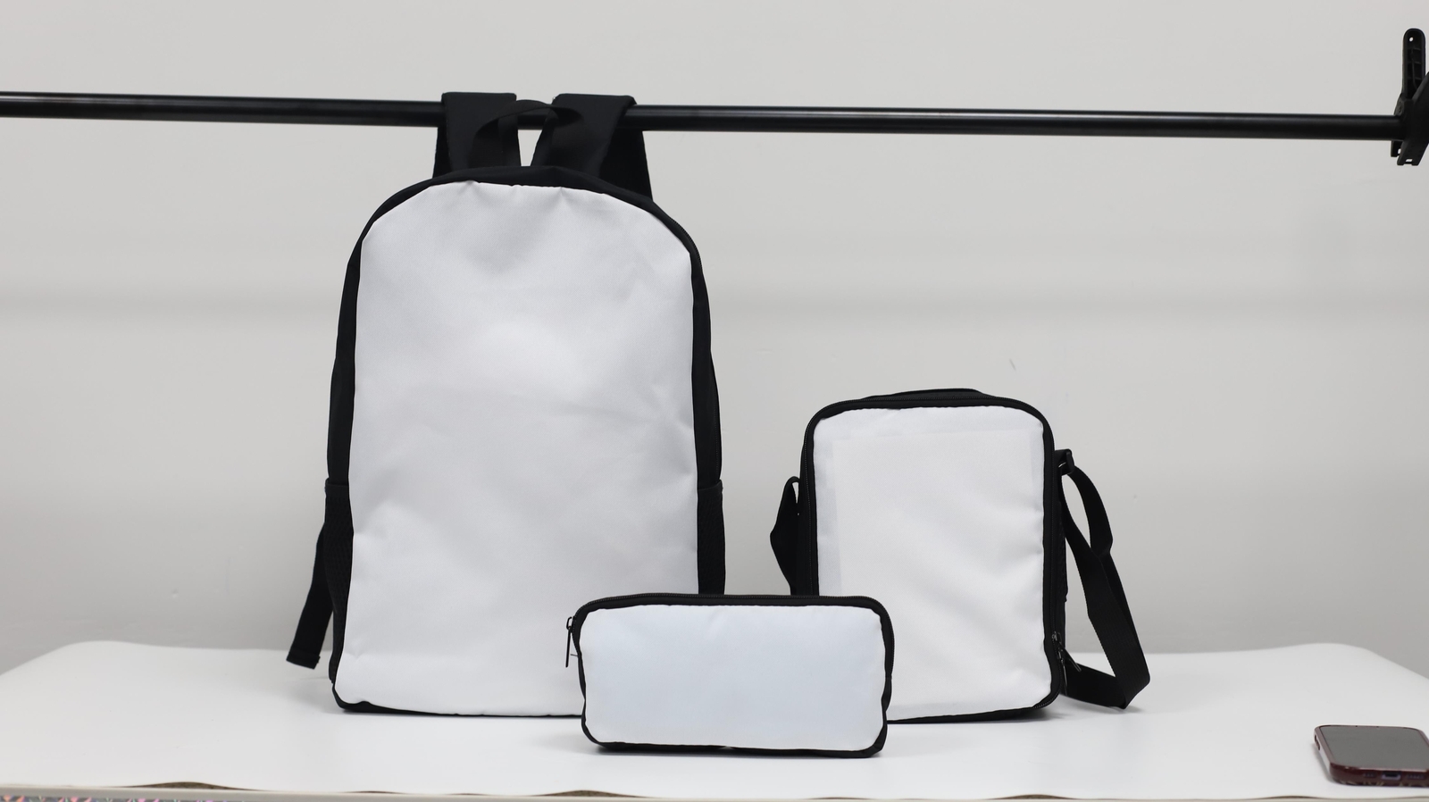 3pcs Set Ninja Kidz School Backpack Shoulder Bags Pencil Case Bag set kids bags